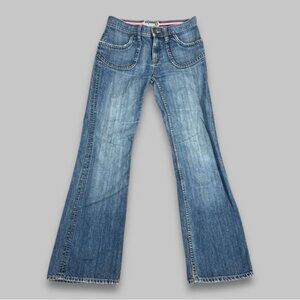 Old Navy Vintage Denim Y2K  90s 2000s Women's Blue Jeans Low Waist Size 6